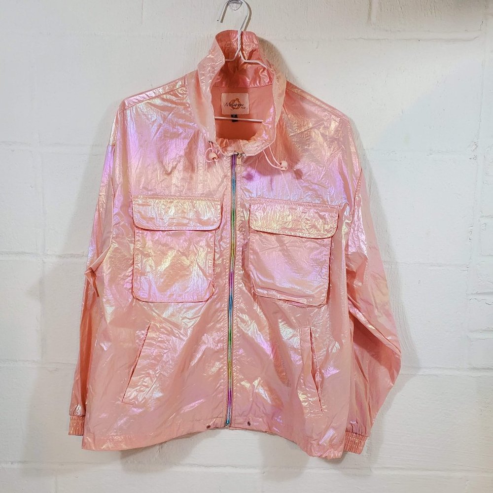 Melograno Rico Opalescence Lightweight Windbreaker - M
